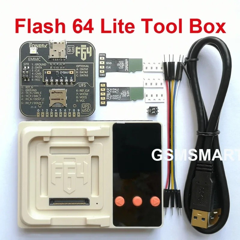 XTCS ขายร้อนต้นฉบับ 100% F64 Flash 64 Lite กล่องเครื่องมือ