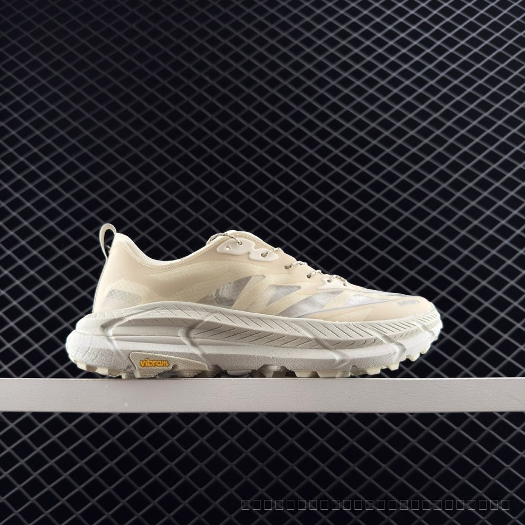 SATISFY & HOKA One One Mafate Speed 4 Lite รองเท้าวิ่งผู้ชายs ผู้หญิงs Cushioning ตาข่าย Breathable 