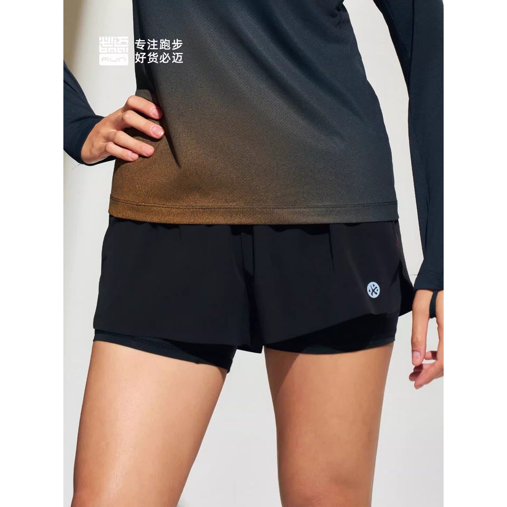 Bimai Flagship Running Moisture Absorption Quick-Drying Breathable Racing Shorts 3 จุด (ทูอินวัน) ผู