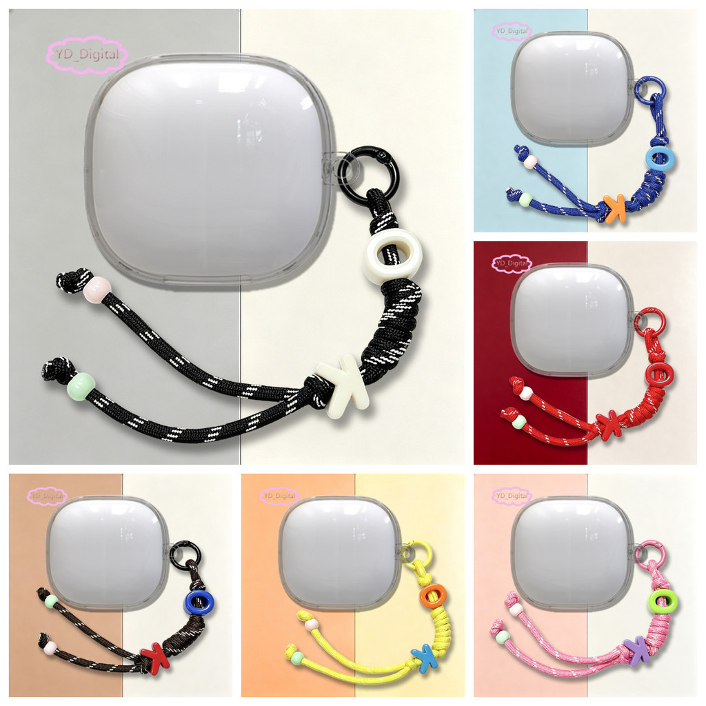 ใช้งานร่วมกับ Baseus Bowie E20 E19 E18 E18B E17 หูฟังพร้อมเชือกเส้นเล็ก Transpent Clear หูฟังป้องกัน