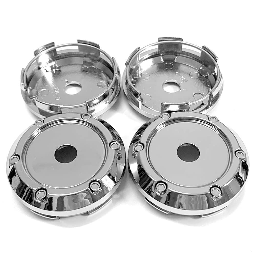 ฝาครอบดุมล้อ 66mm (4 ชิ้น) แบบเรียบ สำหรับ Enkei RPF1/XXR | Wheel Center Caps, 66mm, 4-Piece, Blank,