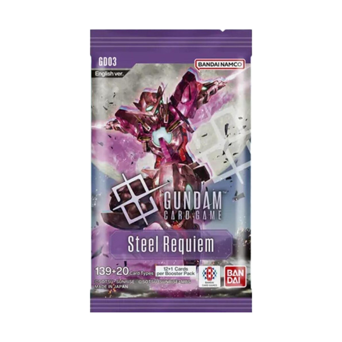 GCG Gundam Card Game - Steel Requiem Booster Pack (GD-03)