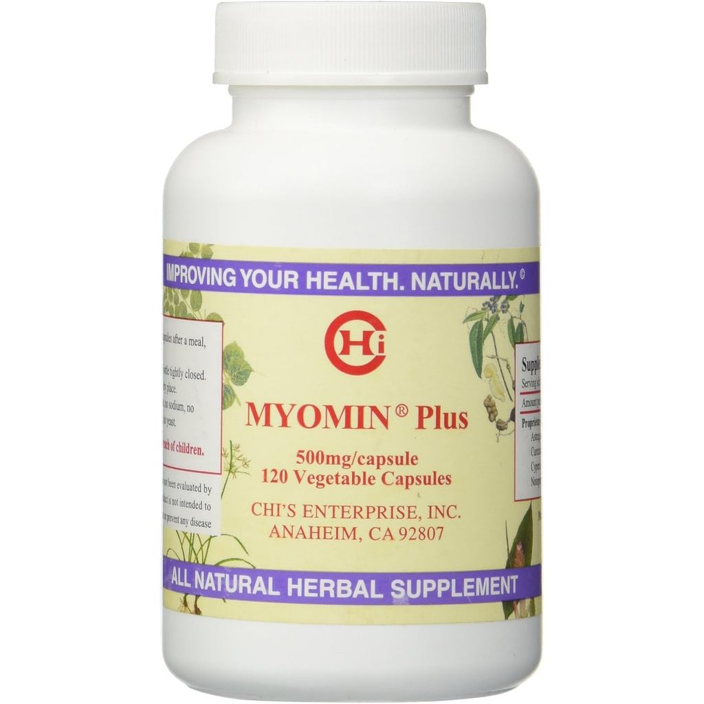 แคปซูล Myomin Plus ของ Chis Enterprise, 0.8 ออนซ์