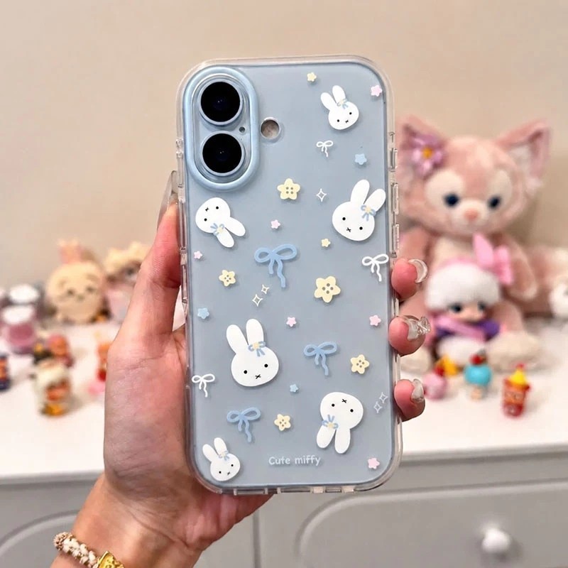 For เคส SAMSUNG A06 A05S A12 A15 A05 A53 A14 A52 A13 A51 A03 A54 A21S A23 A34 A50 A33 A04 A24 A71 กันกระแทกกระต่ายๆ
