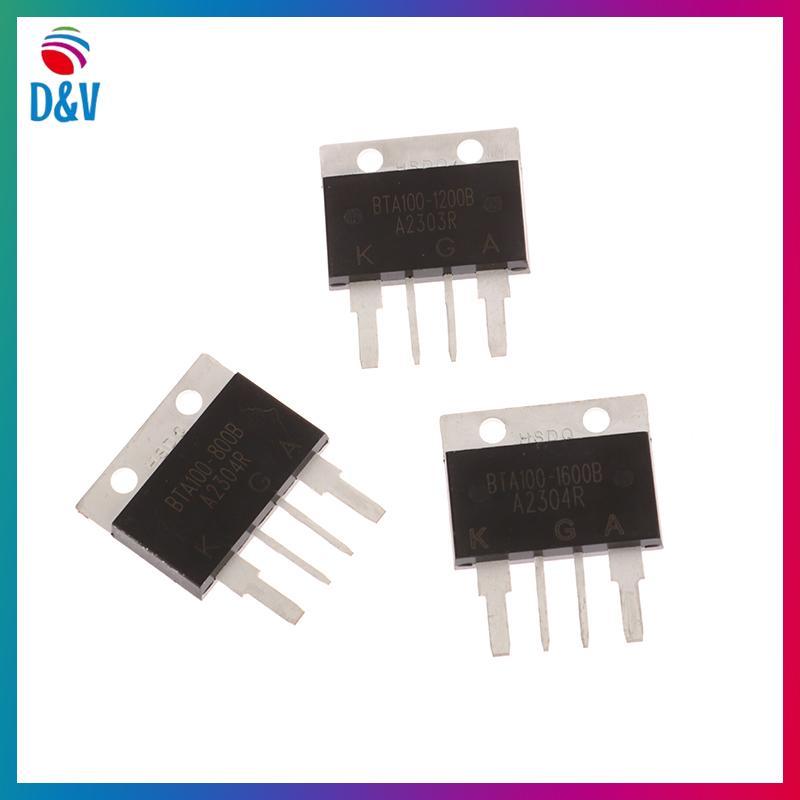 D&V 1PC ใหม่ BTA100 800B 1200B 1600B 100A 800V 1200V 1600V BTA100-800B BTA100-1200B BTA100-1600B SCR