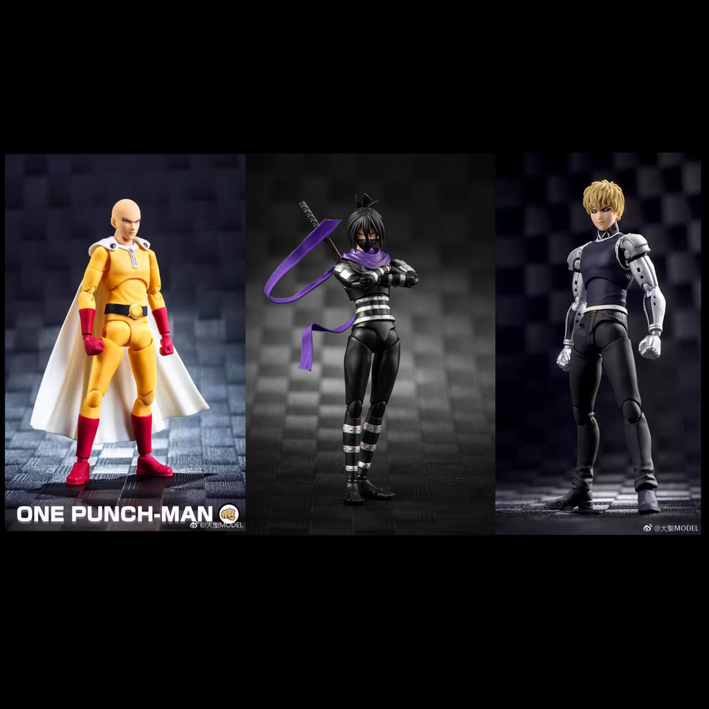 Dasheng รุ่น One Punch Man ไซตามะครูไซตามะหัวล้าน One Punch Man Genos หมาป่าหิว Sonick