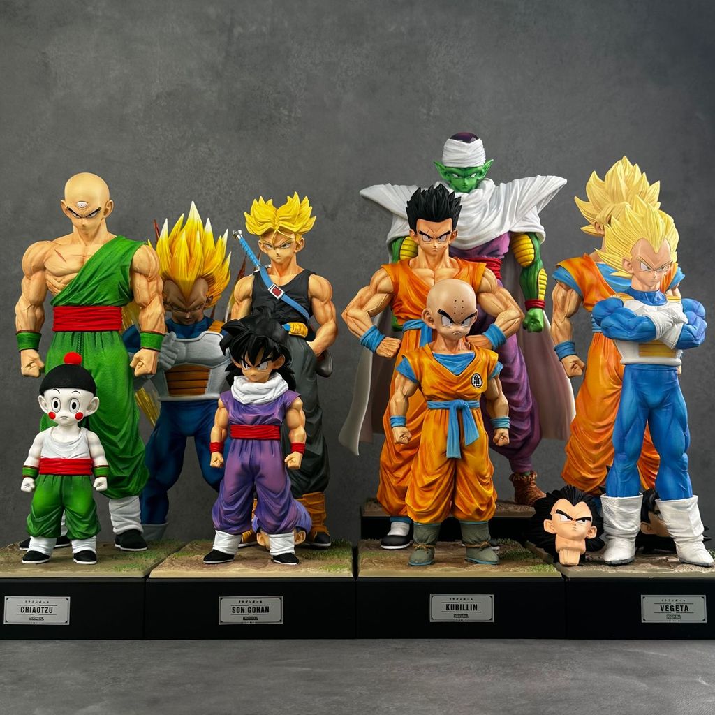 โงกุน โมเดล โงกุน ดราก้อนบอลรูปนักรบไม่มีที่สิ้นสุด Gohan Goku Piccolo เกี๊ยว Trunks Saiyan เครื่องป