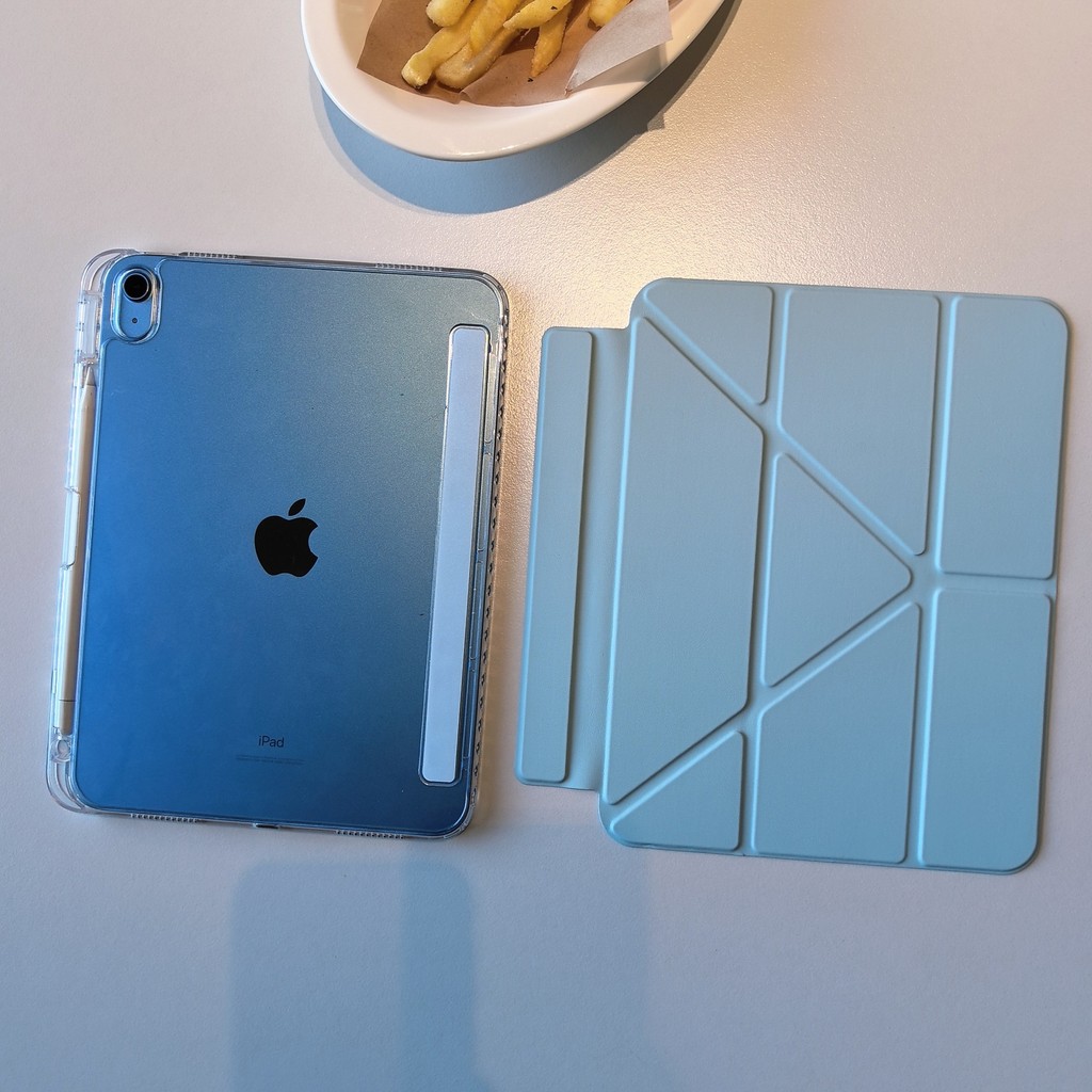 อัพเกรดแม่เหล็ก iPad 11th Generation เคสป้องกัน 10th Generation ที่ถอดออกได้ iPad air11 พร้อมช่องเสี