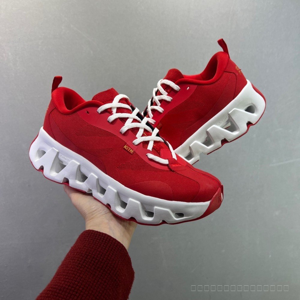 On Running x Kith K-Tech 1 รองเท้าวิ่งสําหรับผู้ชายและผู้หญิงรองเท้าผ้าใบ Unisex Couple Life รองเท้า