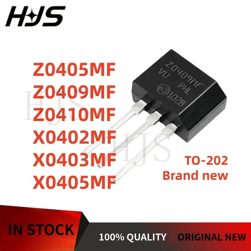 5PCS Z0405MF Z0409MF Z0410MF X0402MF X0403MF X0405MF Z0409 Z0410 Z0405 X0403 X0402 TO thyr ใหม่ล่าสุ