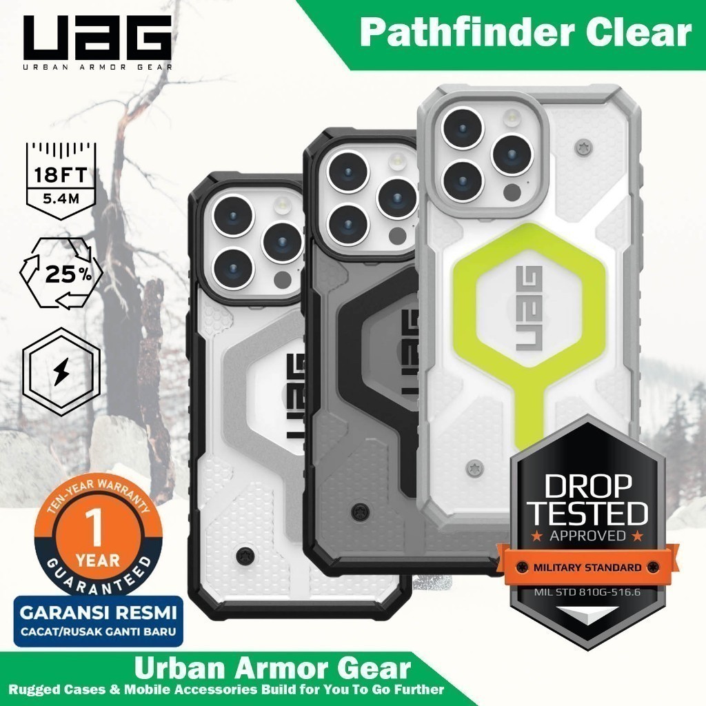 UAG Pathfinder เคสไอโฟน 15 14 13 12 Series กันกระแทก Shockproof