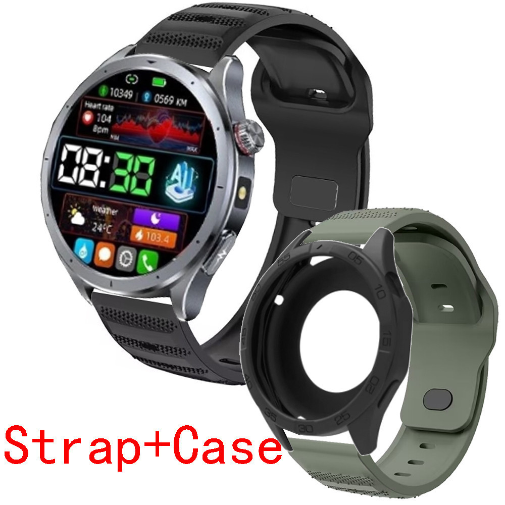 เคส PureHealth Life Hr6 Case Band สําหรับ PureHealth Life Hr6 ฝาครอบสายคล้องคอผู้หญิงผู้ชายสมาร์ทนาฬ