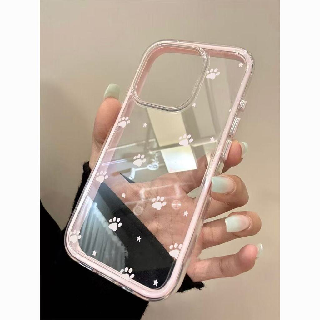 Cat Cat Cat Claw สําหรับ iPhone 17promax 16/15plus Creative 14/13pro