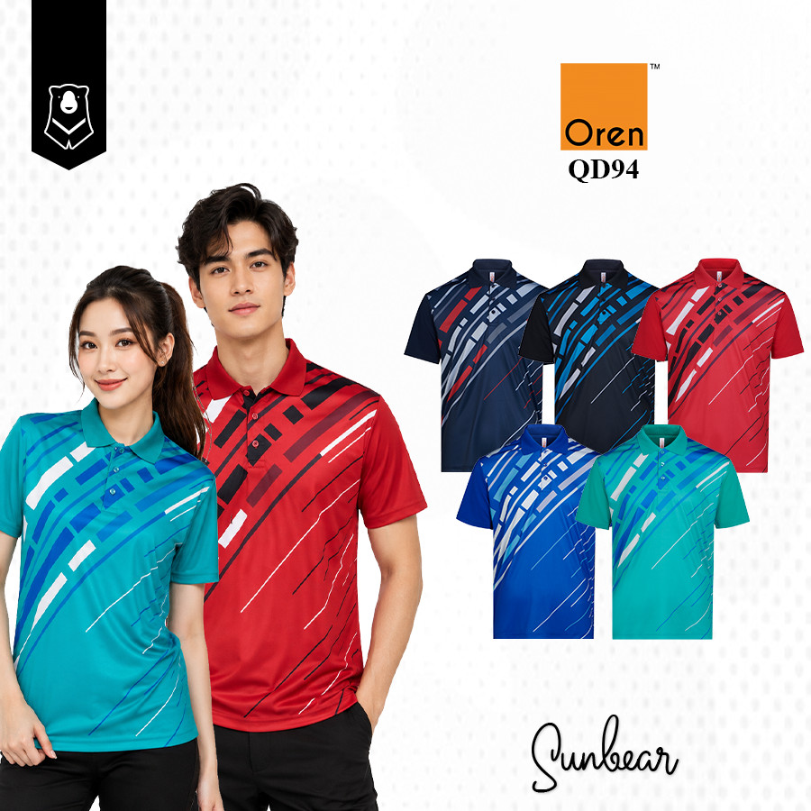 QD94 Oren Sport Unisex Mini ตาไก่เสื้อโปโล Jersey สมาร์ท Casual Microfibre 150g/m2 SUNBEAR
