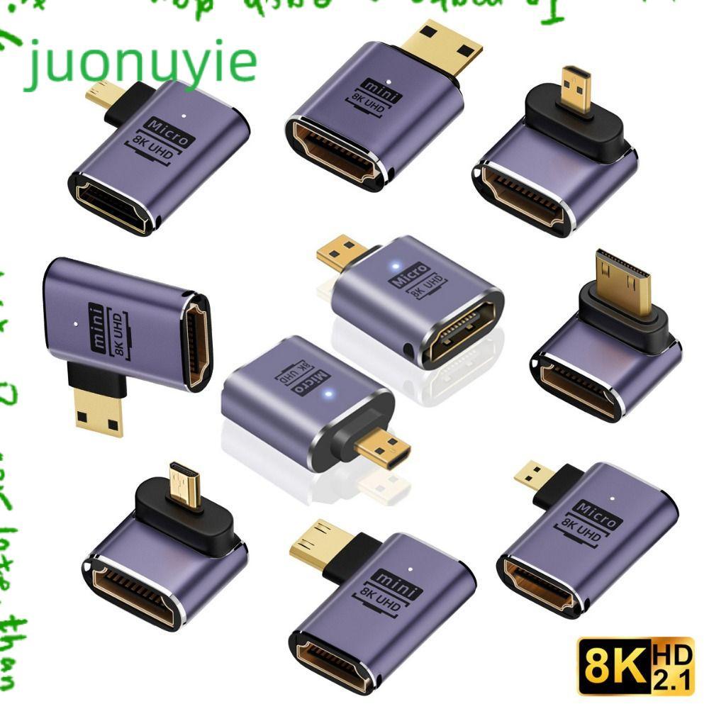 JUONUYIE Converter Monitor โปรเจคเตอร์ชายกับหญิง UHD HDTV อะแดปเตอร์