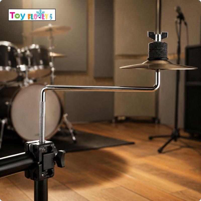 [Flurishroly5] Drum Extension Clamp Music Cymbal Arm Stand Multi Function Holder สําหรับการติดตั้งชั