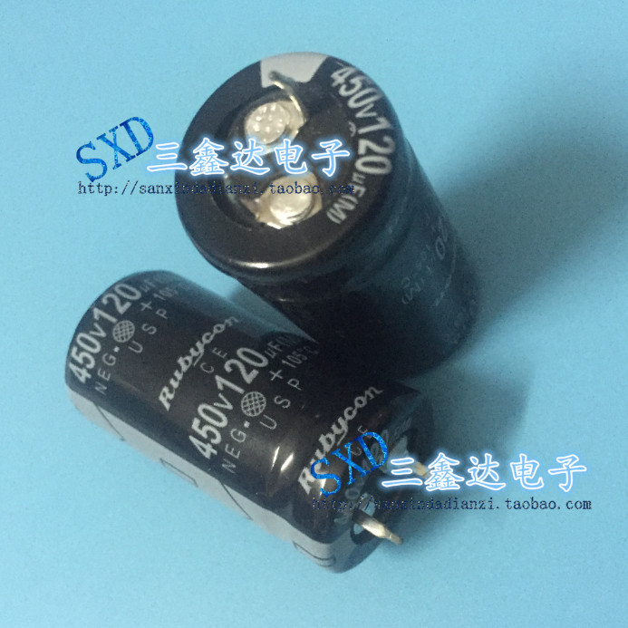 450V120UF 120UF450V ยี่ห้อใหม่เสียง Electrolytic Capacitor 22 * 40 การประกันคุณภาพ