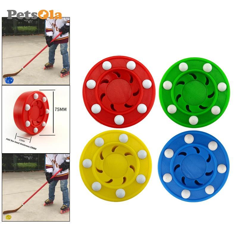 [PETSOLA] 7.5x2.5 ซม. Roller Hockey Puck เปลี่ยนอุปกรณ์ Pucks ล้ออย่างเป็นทางการ Pucks Pucks Puck