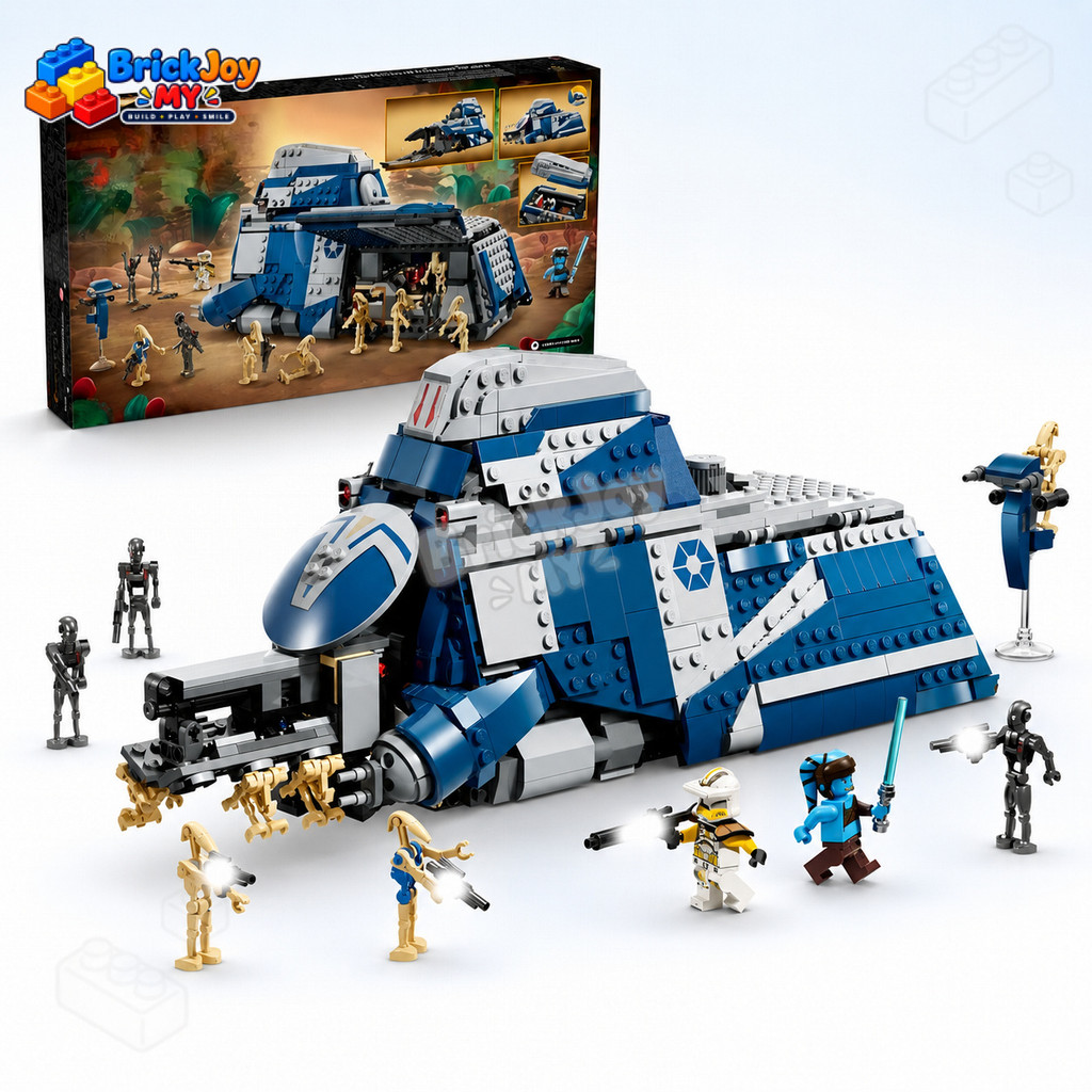 75435 Separatist MTT Battle of Felucia Building Blocks Clone Wars ภาพยนตร์ Battle Vehicle Constructi