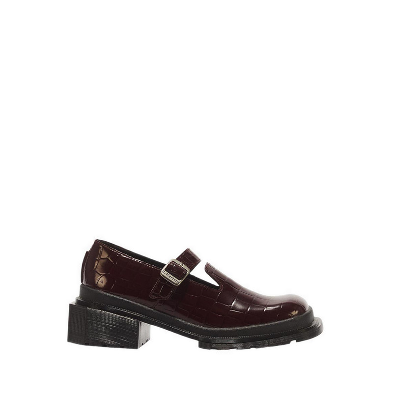 Dr. Martens รุ่น Maybole MJ รองเท้าบัลเล่ต์ผู้หญิง สีน้ำตาล
