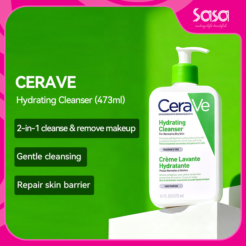 CeraVe Hydrating Cleanser (473ml)