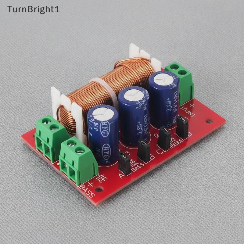 [TurnBright] 2 Way HiFi Audio ความถี่ Crossover Dividerpact ขนาดสําหรับ DIY Desktop Speaker Modifica