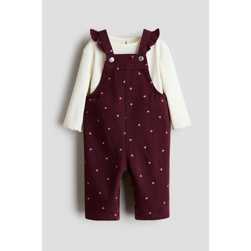 H&M(เอชแอนด์เอ็ม) ชุดผ้าฝ้าย 2 ชิ้น เด็กทารก 1316479_2