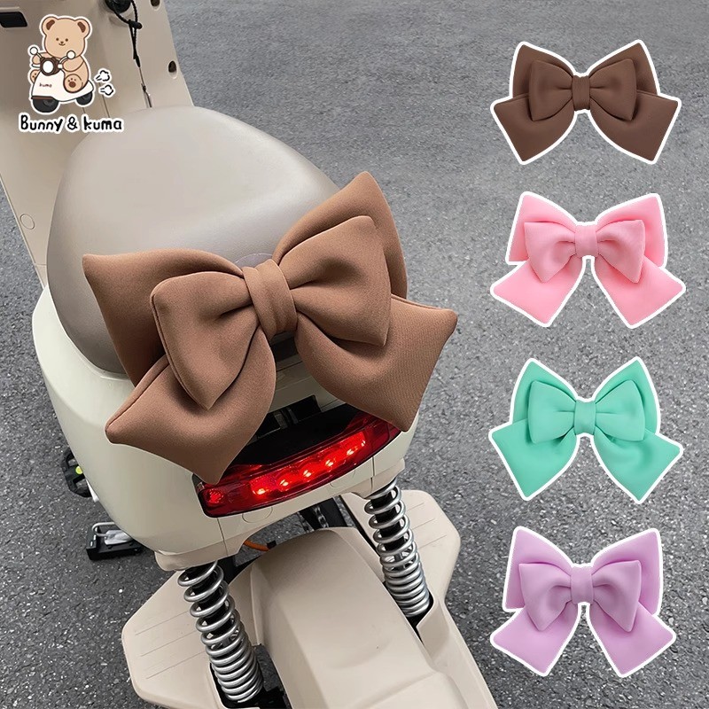 เหมาะสําหรับหมายเลข 9 Q3 85C80C/QZ1/QZ3/Q85C/A2Z รถยนต์ไฟฟ้า Bowknot ตกแต่ง Gadget สติกเกอร์