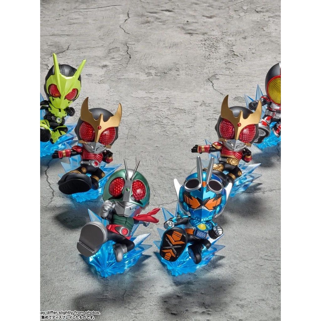 2026 สินค้าใหม่ Kamen Rider Kick Series อินเทรนด์เล่น Mystery กล่องน่ารักรถเดสก์ท็อปตกแต่งตกแต่ง Emp
