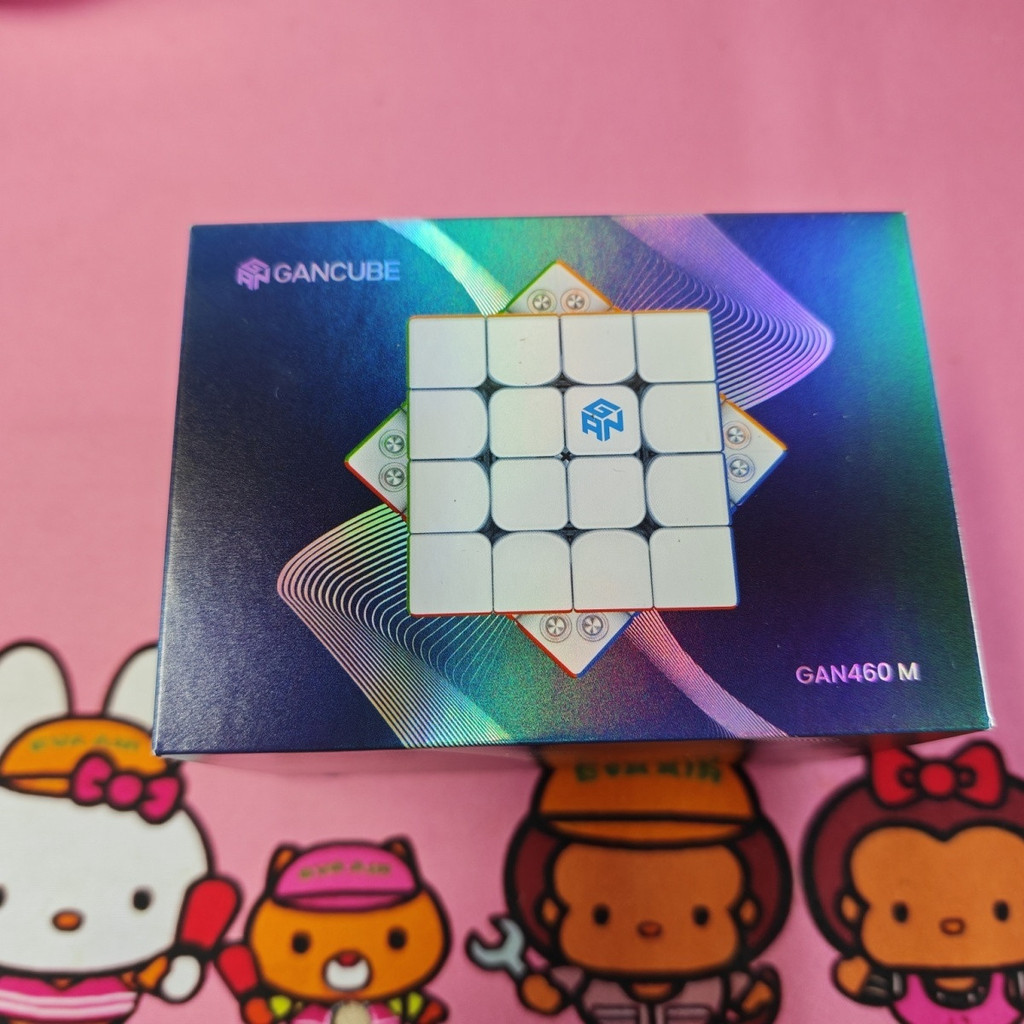 จัดส่งในวันเดียวกัน gan460MV2 ลําดับที่สี่ Rubiks Cube Magnetic 4 การแข่งขันมืออาชีพเฉพาะ Smooth ของ