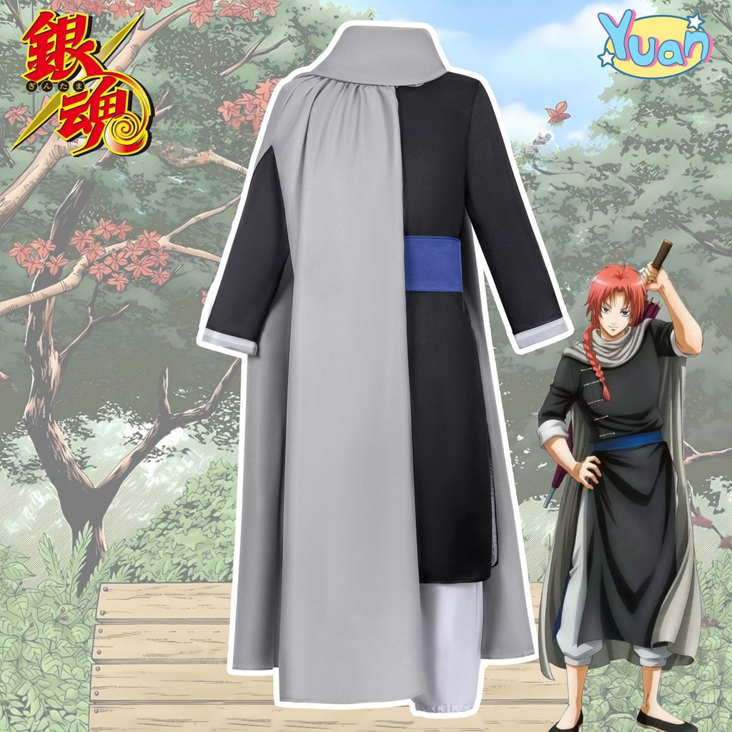 GINTAMA Kamui คอสเพลย์เครื่องแต่งกายฮาโลวีน GINTAMA Kamui คอสเพลย์เครื่องแต่งกาย 7ECM