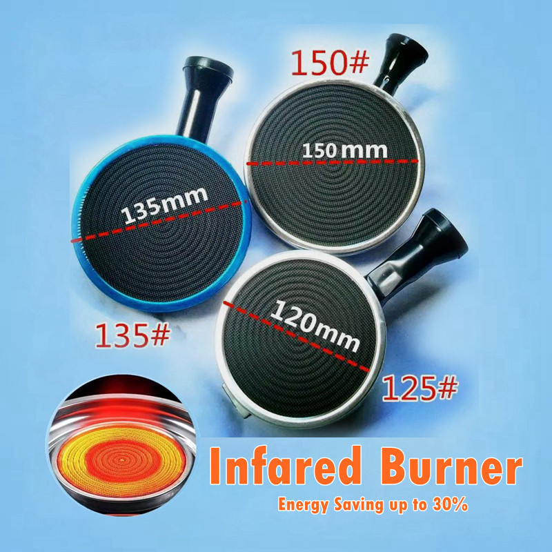 Energy-Saving Infrared Burner Gas Burner Head Embedded Gas Stove Accessories