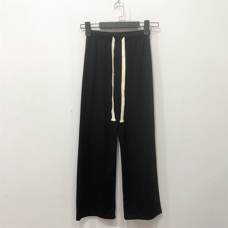 VN Series ผู้หญิงผลิตภัณฑ์ใหม่แฟชั่น All-Match Classy Wide-Leg Casual กางเกง 6-3-040 22PS306