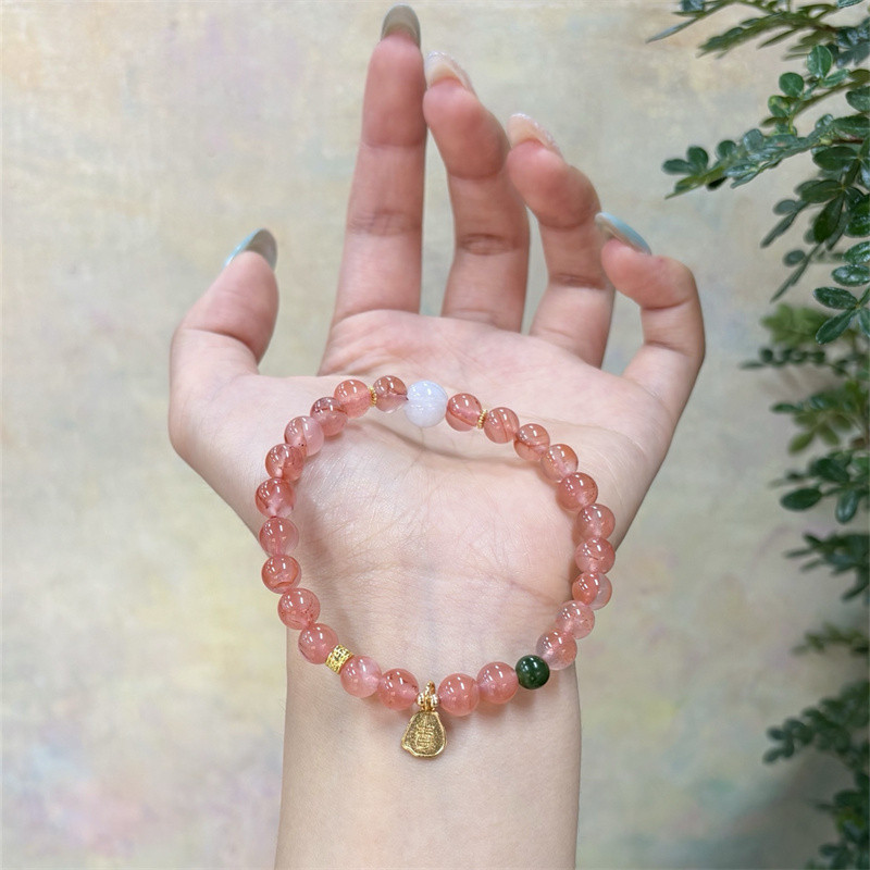 สร้อยข้อมือ Jasper สีแดงใต้+Jasper สวยงาม