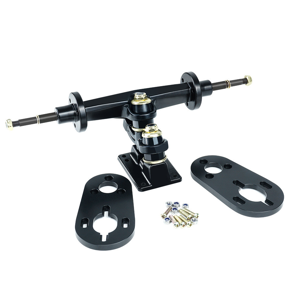 สเก็ตบอร์ดไฟฟ้า DIY รถบรรทุกสองขา Longboard Esk8 ขายึดสะพานขนาด 12 นิ้ว