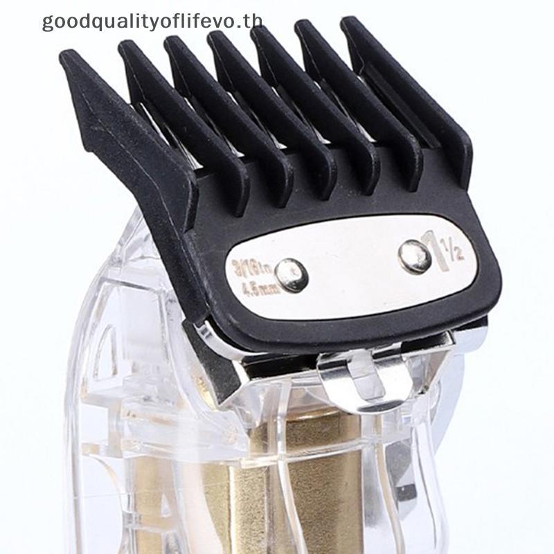 L&Z 2/3PCS Professional Cutting Guide Comb Hair Clipper Limit Comb with Metal Clip .