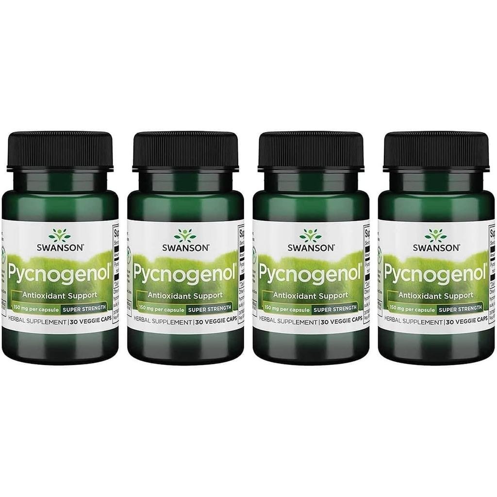 Swanson Ultra Pycnogenol - Super Strength 150 mg 30 Veg Caps 4 Pack