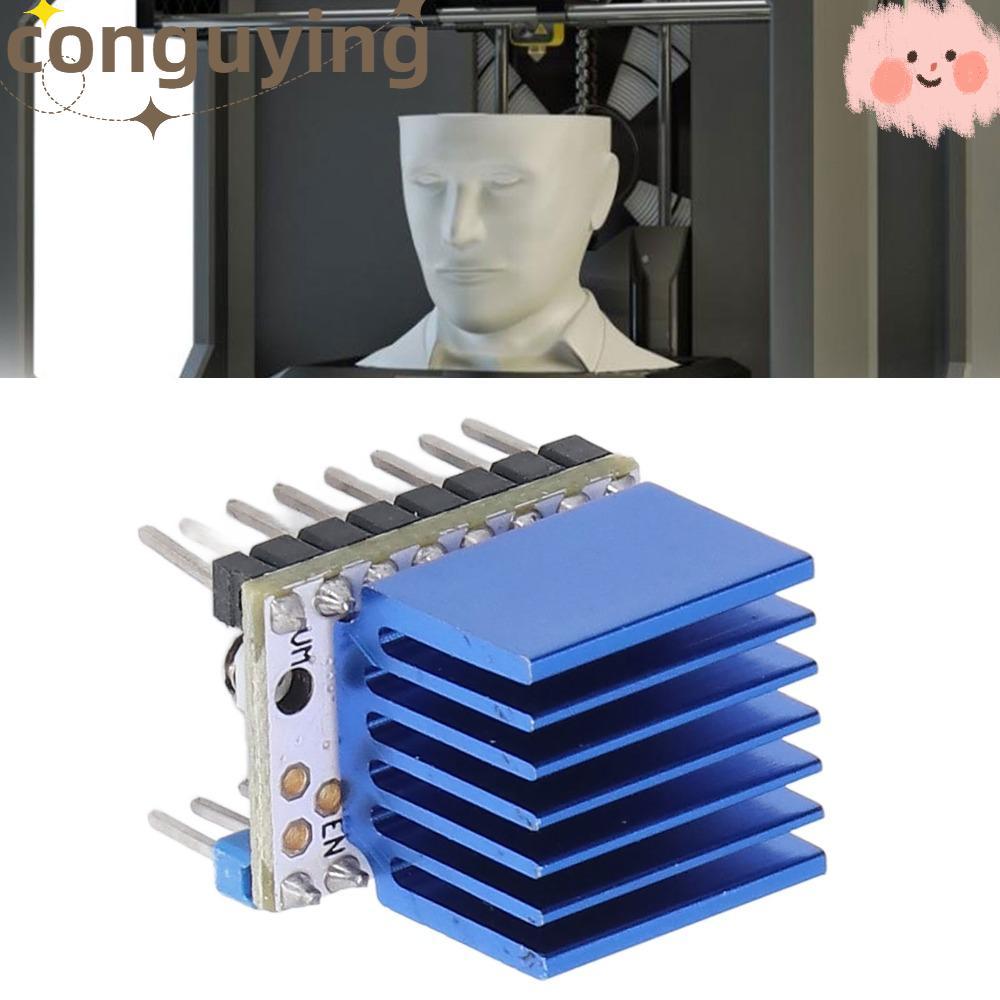 PONGUX Silent Stepper Motor Module, พลาสติกสีฟ้า TMC2208 V1.2 Driver Board, ใช้งานร่วมกับสี่เหลี่ยมผ