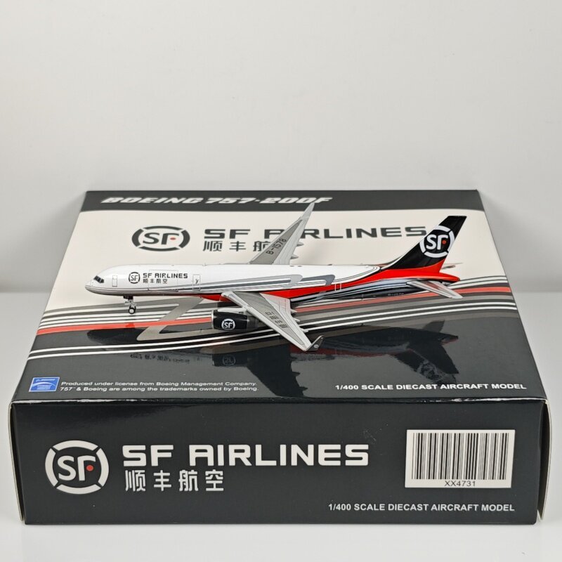 ความยาว 11 ซม. ปีก JC XX4731 1: 400 SF Air Freight B757-200 B-1578