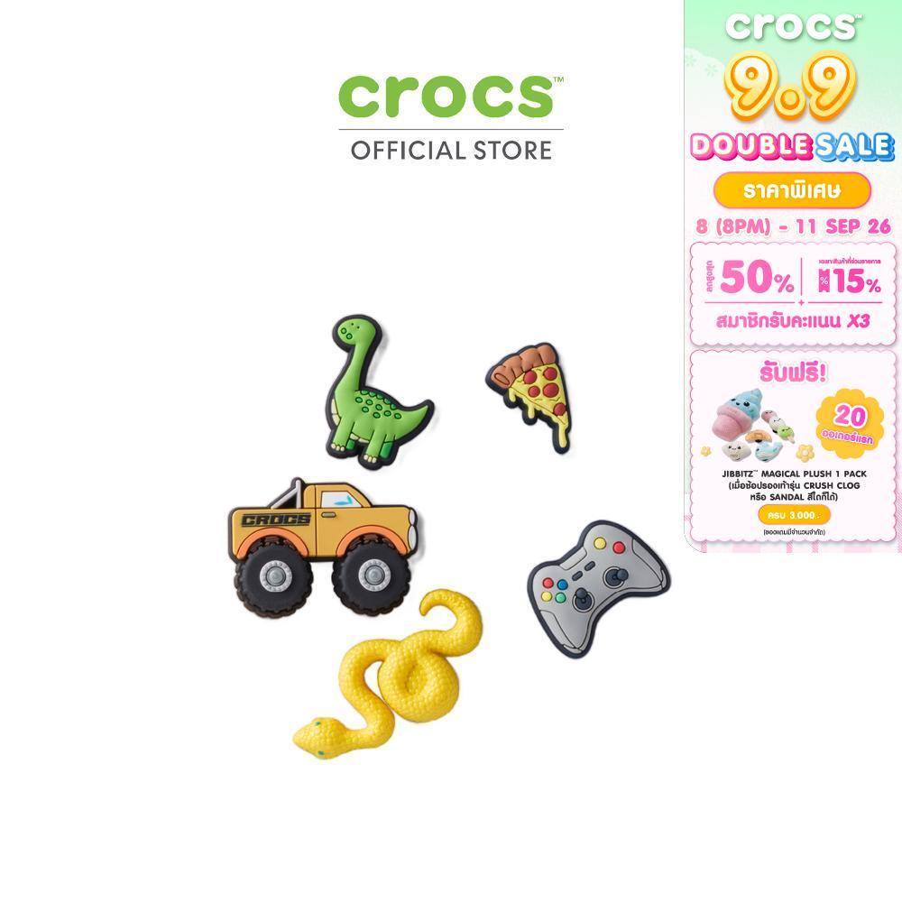 CROCS ตัวติดรองเท้า JIBBITZ™ BOYS ROCK 5 PACK รุ่น 10017314 - MULTICOLOR