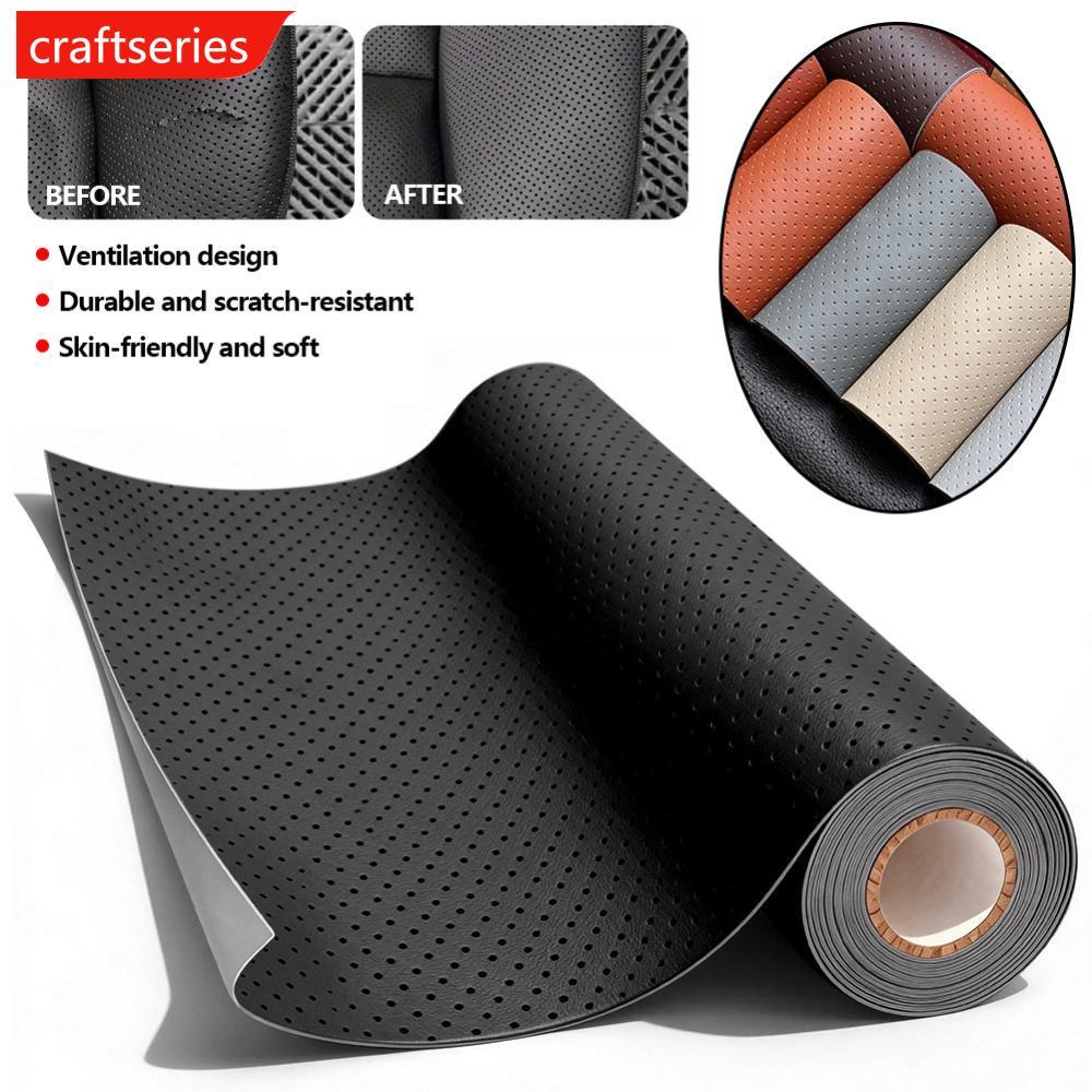 CRAFTSERIES Perforated Breathable Self-Adhesive Repair Patch หนังเทียม Patch สติกเกอร์ Fixing Scratc
