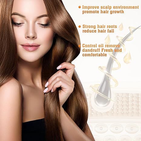 TK ขายร้อน Hair Care Essence Nutritious Nourishing Scalp Care Hair Root Care ผมปุย88882026.9.9