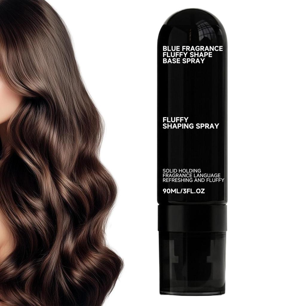 Hair Shaping Spray 90ml Long-Lasting Refreshing Natural Look Hair Texture Setting Spray for Home Vac