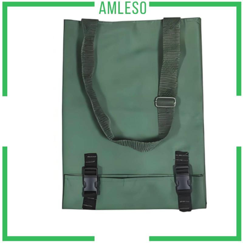 [Amleso] Canvas Orchard Picking Bag Portable Orchard Gathering Bag Cross Back Harness