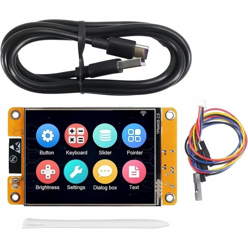 🔥ESP32 Arduino LVGL WIFI& บอร์ดทดลองบลูทูธ 2.8 นิ้ว 240*320 หน้าจอแสดงผลอัจฉริยะ โมดูล LCD TFT พร้อมระบบสัมผัส WROOM