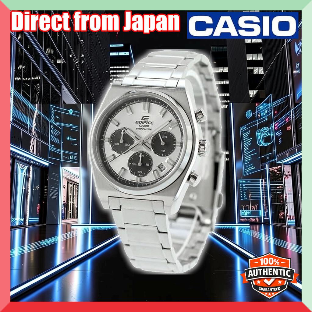 Casio [ Edifice] EDIFICE Standard Chronograph Quartz Men's Watch EFB-730D-7AV [Parallel Import] นาฬิ