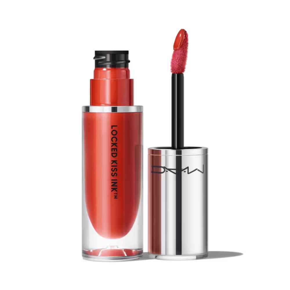 MAC Locked Kiss Ink 24HR Lipcolor Lipstick - 92 Brazen (Terracotta) - .14 fl oz / 4 mL