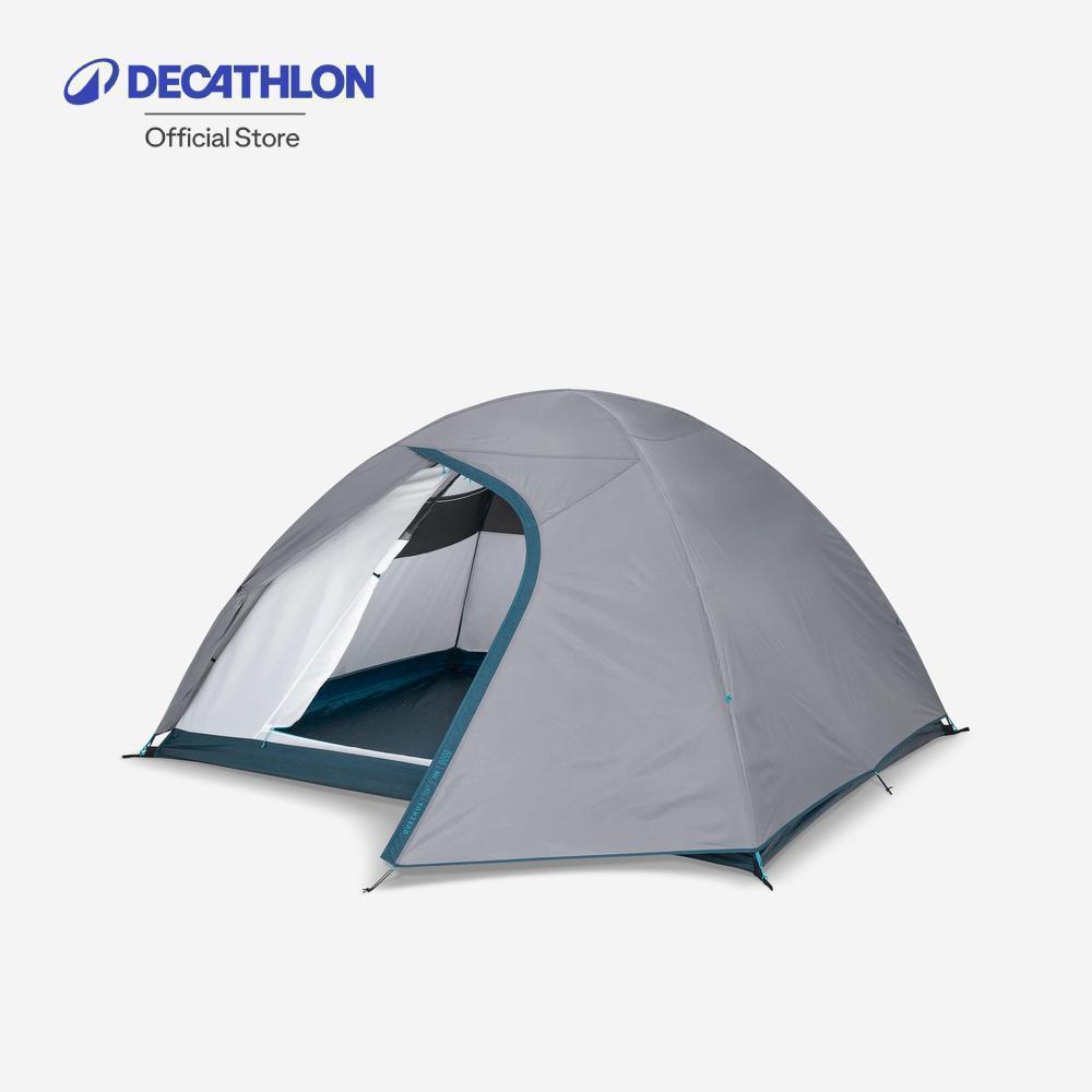 Decathlon 4 Man Tent เต็นท์ตั้งแคมป์สำหรับ 4 คน รุ่น Mh100 - Grey