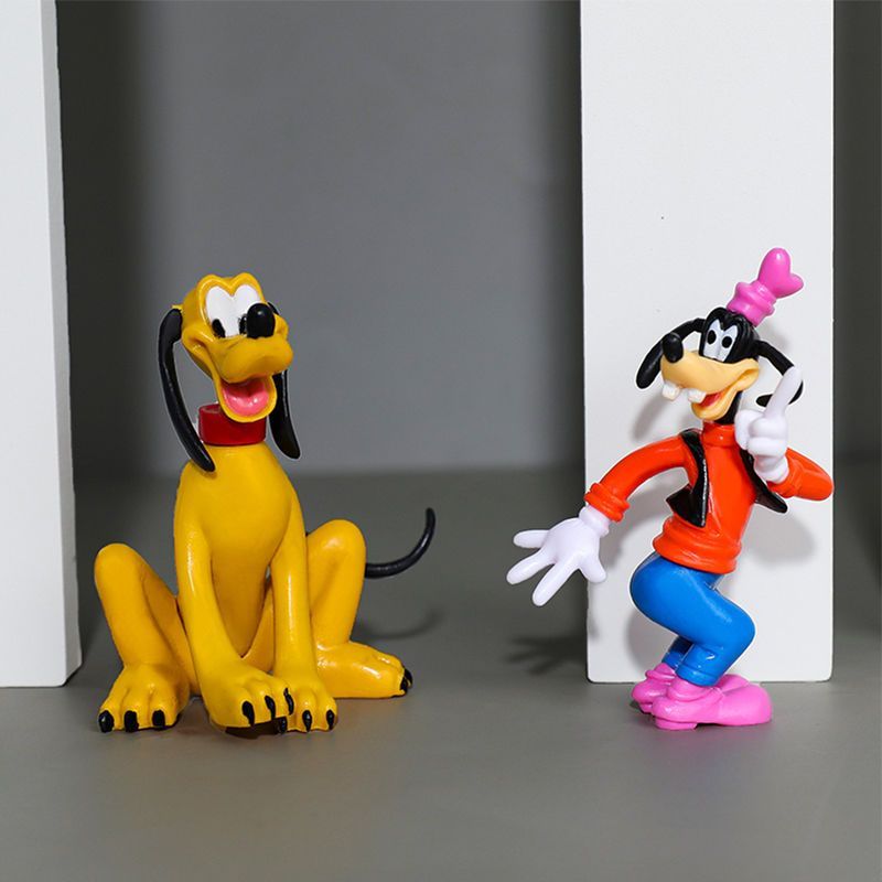Upin & Ipin Mickey Mouse Clubhouse Mickey Mouse อะนิเมะรูป Donald Duck ตุ๊กตาการ์ตูนของขวัญวันเกิดเด