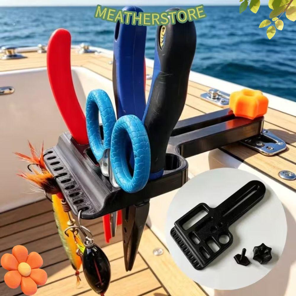 KEATHS Kayak Fishing Gear Holder,พิมพ์T Slotกล่องเก็บ,ทนทานพลาสติกModular Design Rail Mount Kayak Fi